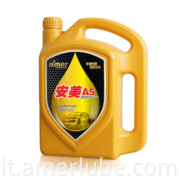 Olio motore a benzina di idrogenazione sintetica Amer 10w30 /40